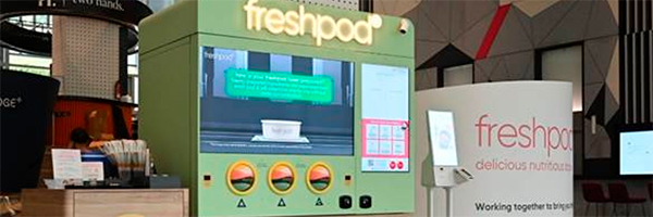 Freshpod launches autonomous food kiosk in Singapore