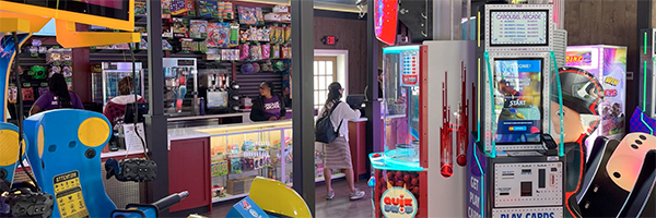 Carousel arcade debuts on Mackinac Island with Sacoa cashless system