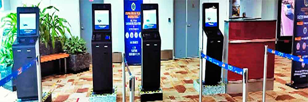 Delhi airport installs biometric kiosks for faster immigration processing