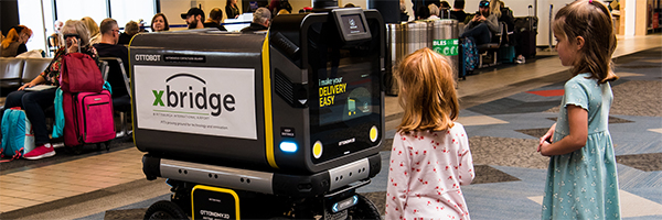 Pittsburgh airport tests autonomous delivery robots