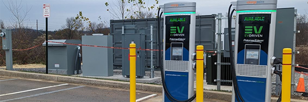 EV charging station installations begin in Maryland