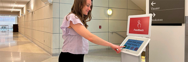 University of Cincinnati installs campus feedback kiosks