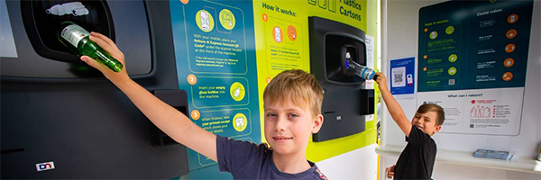 Australia’s capital gets container recycling vending machine
