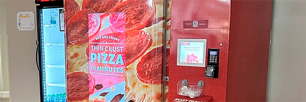 University of Arkansas partners with Nestlé on pizza vending machine