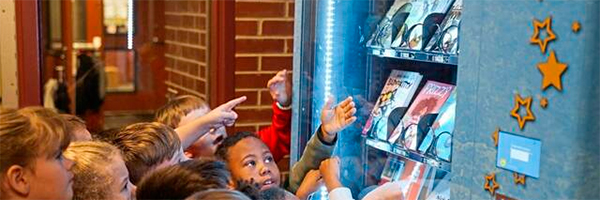 Pennsylvania school district debuts book vending machine
