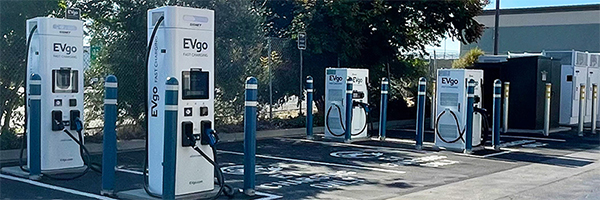 EVgo California charging station supports rideshare drivers
